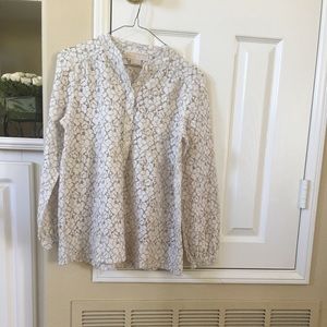 Michael Kors lace long sleeve tunic